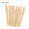 165mm Disposable Wooden Knife With Raised Handle | Natural Biodegradable Compostable Wooden Knife