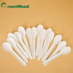 Eco-Conscious 150mm Birch |Wooden Spoons| Wholesale Disposable Wooden Tableware with Enhanced Grip
