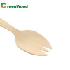 High-Quality 158mm Disposable Wooden Forks - Biodegradable & Compostable | Customized OEM & ODM Solutions for Wholesale Buyers | Perfect for Eco-Friendly Brands and Food Service Providers