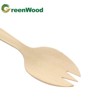High-Quality 158mm Disposable Wooden Forks - Biodegradable & Compostable | Customized OEM & ODM Solutions for Wholesale Buyers | Perfect for Eco-Friendly Brands and Food Service Providers