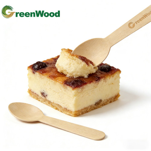 Custom OEM & ODM 150mm Disposable Wooden Spoon | Sustainable Biodegradable Wooden Spoon for Food & Desserts - Wholesale Options for International Brands & Wholesalers