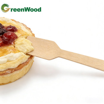 Custom OEM & ODM Disposable Wooden Spoon - 95mm Biodegradable Eco-Friendly Solution for Food & Desserts | Bulk Wholesale Available for International Brands & Wholesalers