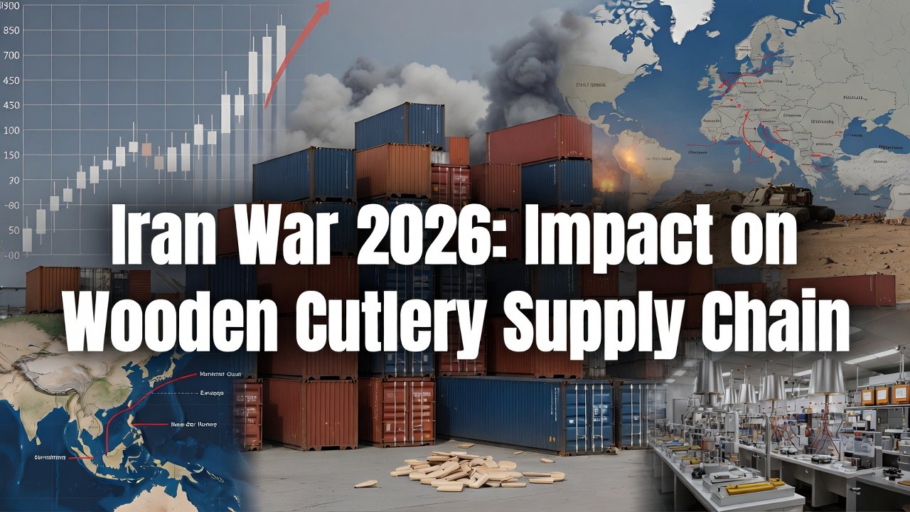 Iran War 2026: Impact on Wooden Cutlery Supply Chain