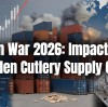 Iran War 2026: Impact on Wooden Cutlery Supply Chain