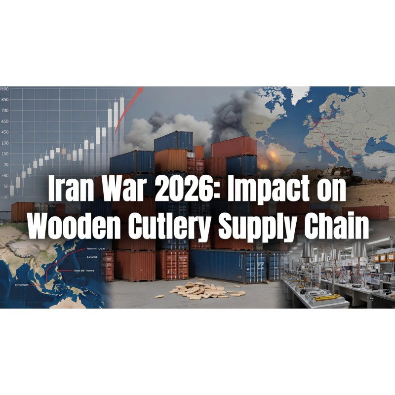 Iran War 2026: Impact on Wooden Cutlery Supply Chain