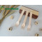 Disposable Wooden Sporks | OEM/ODM Wholesale Manufacturer of 125mm Eco-Friendly Compostable Cutlery for Food Service & Brands | Custom Bulk Supply