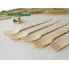 Disposable Wooden Sporks | OEM ODM Wholesale Manufacturer for 183mm Eco-Friendly Compostable Cutlery, Bulk Supply for Food Service.