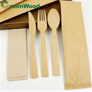 Disposable Bamboo Cutlery Set | OEM/ODM Manufacturer & Bulk Wholesale Supplier of Eco-Friendly Bamboo Tableware Kits for Catering & Custom Branding Global Supply