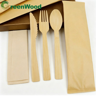Disposable Bamboo Cutlery Set | OEM/ODM Manufacturer & Bulk Wholesale Supplier of Eco-Friendly Bamboo Tableware Kits for Catering & Custom Branding Global Supply