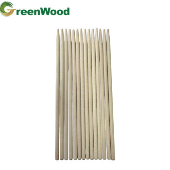Eco-Friendly Round Wooden Skewer Disposable Wooden BBQ Stick Barbecue Wholesale