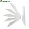Biodegradable disposable paper tableware and knives for restaurants and parties