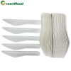 Biodegradable disposable paper tableware and knives for restaurants and parties