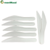 Biodegradable disposable paper tableware and knives for restaurants and parties