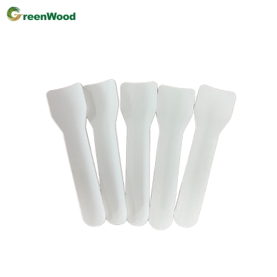Disposable Pulp Paper Independent Packaging Small Ice Cream Spoon Pulp with Top Quality