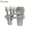 Custom Disposable Pulp  Cutlery Spoon Fork Knife Pulp for Sale