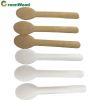Environmentally friendly disposable compostable tableware, 100% biodegradable and biodegradable tableware spoon
