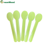 Wholesale biodegradable paper spoons, environmentally friendly disposable paper spoons, disposable paper spoons, customizable colors