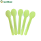 Wholesale biodegradable paper spoons, environmentally friendly disposable paper spoons, disposable paper spoons, customizable colors