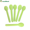 Wholesale biodegradable paper spoons, environmentally friendly disposable paper spoons, disposable paper spoons, customizable colors