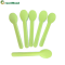 Wholesale biodegradable paper spoons, environmentally friendly disposable paper spoons, disposable paper spoons, customizable colors