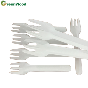 Pulp tableware is biodegradable, compostable, disposable tableware, disposable fork