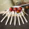 Pulp tableware is biodegradable, compostable, disposable tableware, disposable fork