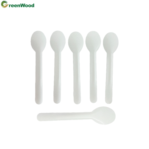 Biodegradable disposable paper tableware spoon paper disposable tableware