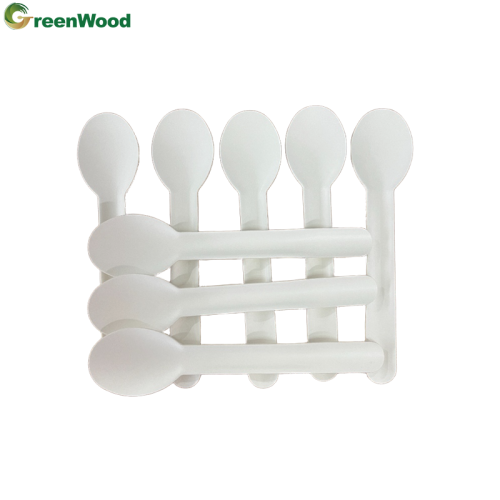 Biodegradable disposable paper tableware spoon paper disposable tableware