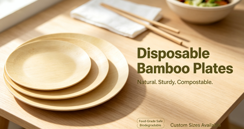 Disposable Bamboo Plates: The Premium Eco‑Friendly Choice for USA Partnerships