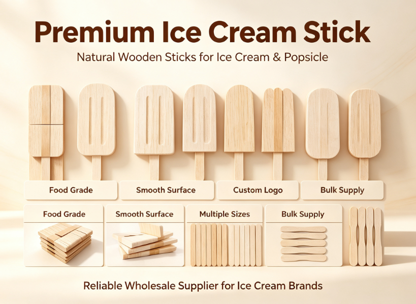 How to Choose a Disposable Birch Ice Cream Stick Manufacturer