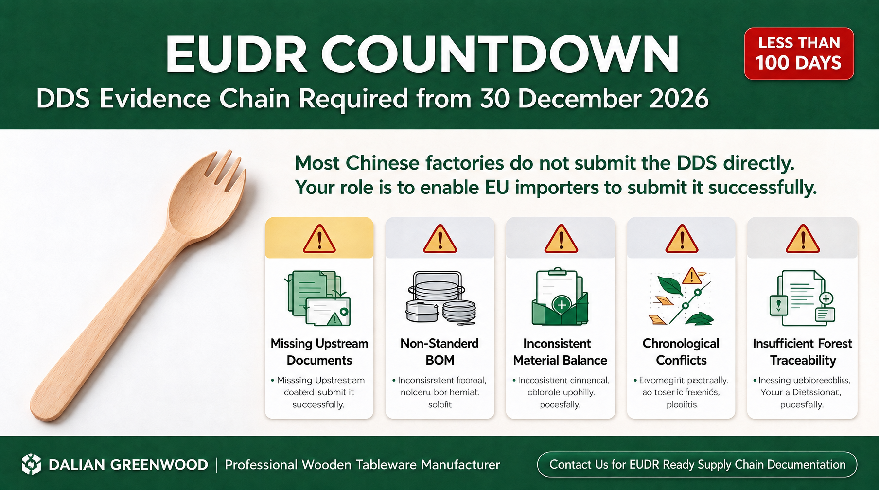 EUDR Enforcement: 100 Days Left