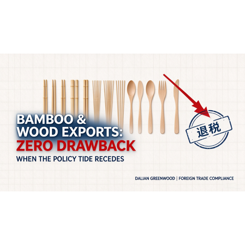 Zero-Drawback for Bamboo & Wood Exports: Who Gets Exposed When Policy Tide Recedes?