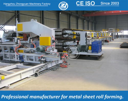 Continuous automatic PU sandwich panel line with ISO quality system | ZHONGYUAN