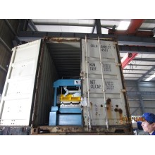 Two containers for Metal roof roll forming machine to Egypt