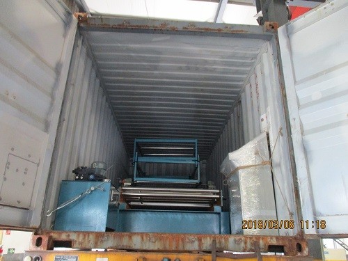 Cut to Length Machine to Mexico Dated March 06,2018