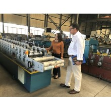 Customer visit from Chile for Corrugated Roll Forming Machine on March 30