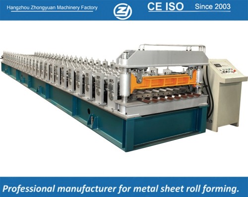 European standard customized R101  Metal Cladding Roll Forming Machine manufacturer with ISO quality system | ZHONGYUAN