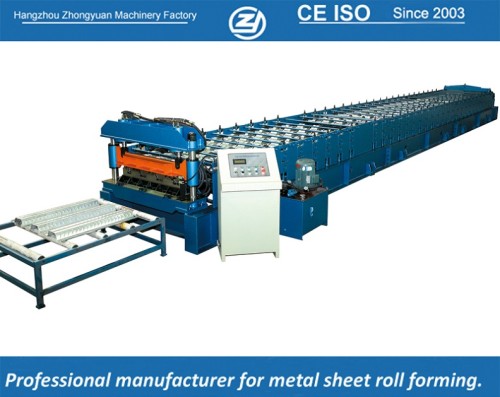 European standard customized deck roll forming machine manuafaturer with ISO quality system | ZHONGYUAN