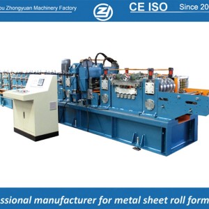 European standard customized &Automatic C Purlin Forming Machine with ISO quality system | ZHONGYUAN