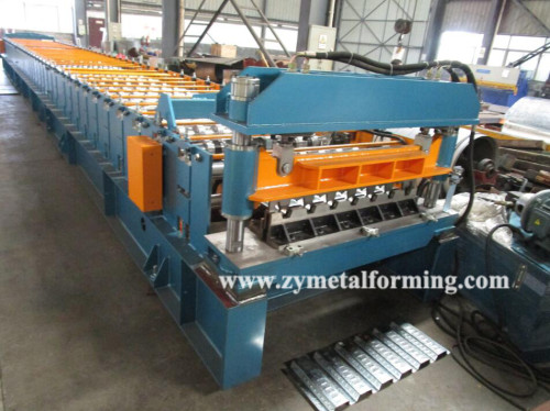 European standard customized losacero roll forming machine manufacturer with ISO quality system | ZHONGYUAN