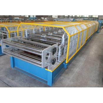 European standard T18+T35 profile double Layer roll forming machine with CE certificate