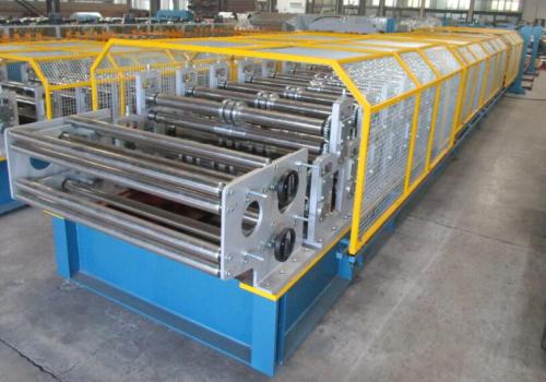European standard T18+T35 profile double Layer roll forming machine with CE certificate