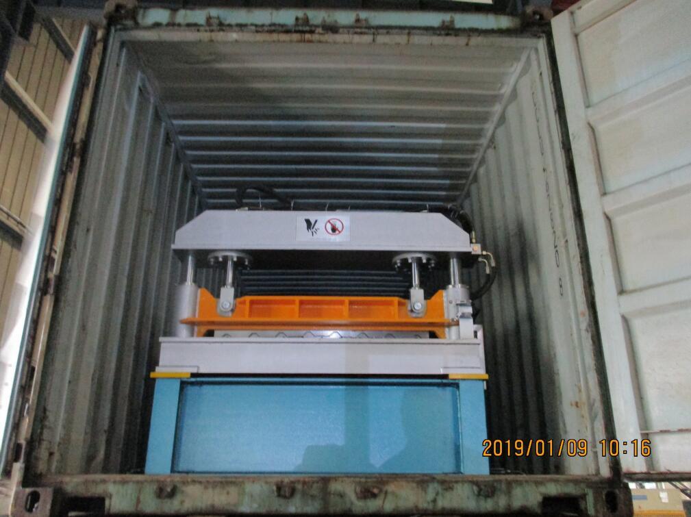 Delivery of R101 roll forming machine on January 09,2019