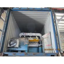 Delivery of Aluminium Step Tile Roll forming machine on April 17,2019