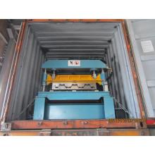Delivery of metal floor roll forming machine  on July 23,2019