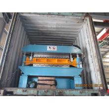 Delivery of  Zhongyuan Double layer roll forming machine 07.29