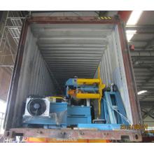 Delivery of Zhongyuan 4mm L shape roll forming machine to Russia on August 24,2019