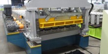 High speed customized Step Tile roll forming machines factory with Gear Box Transmission | ZHONGYUAN