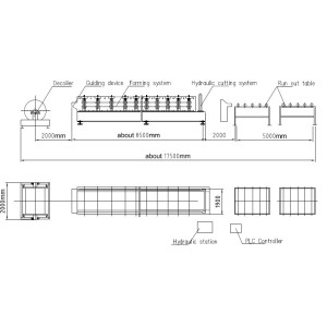 Máquina perfiladora de chapa trapezoidal | ZHONGYUAN