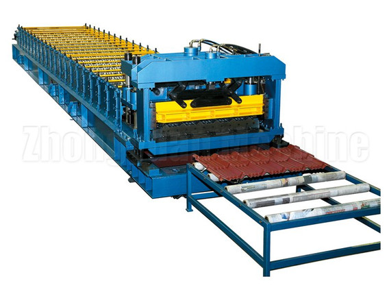 Step Tile Roll Forming Machine